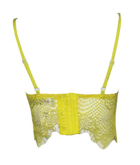 Bustier Lace Top Yellow