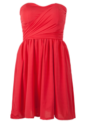 Chiffon Dress Red