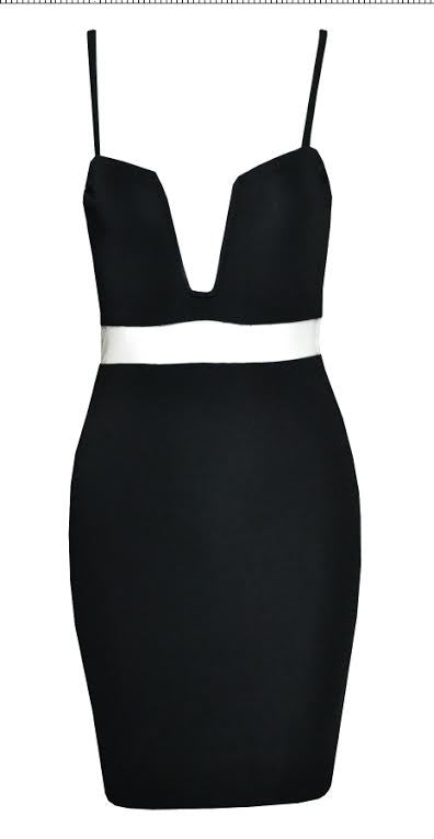 Bodycon Sleek Dress Mesh