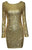 Bodycon Open Back Sequin Dress