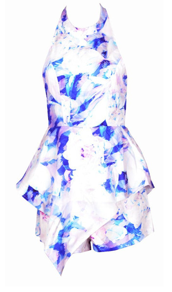 Abstract Colorful Romper