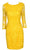 Ashley Yellow Lace Dress