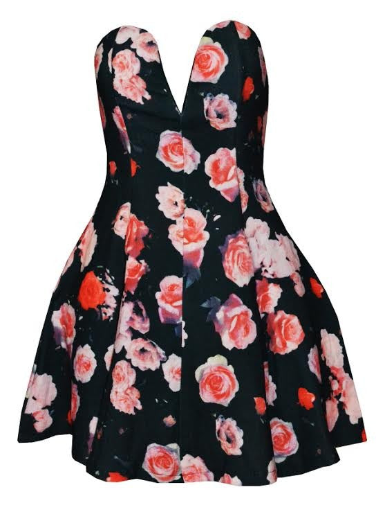 Bustier Flora Dress